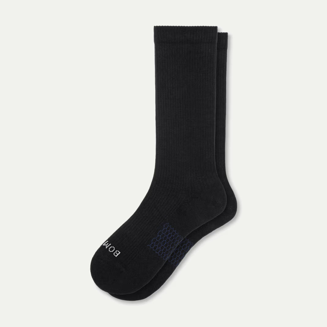 Bombas Men's Modern Rib Calf Socks