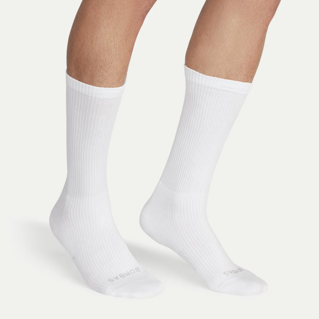Bombas Men's Modern Rib Calf Socks