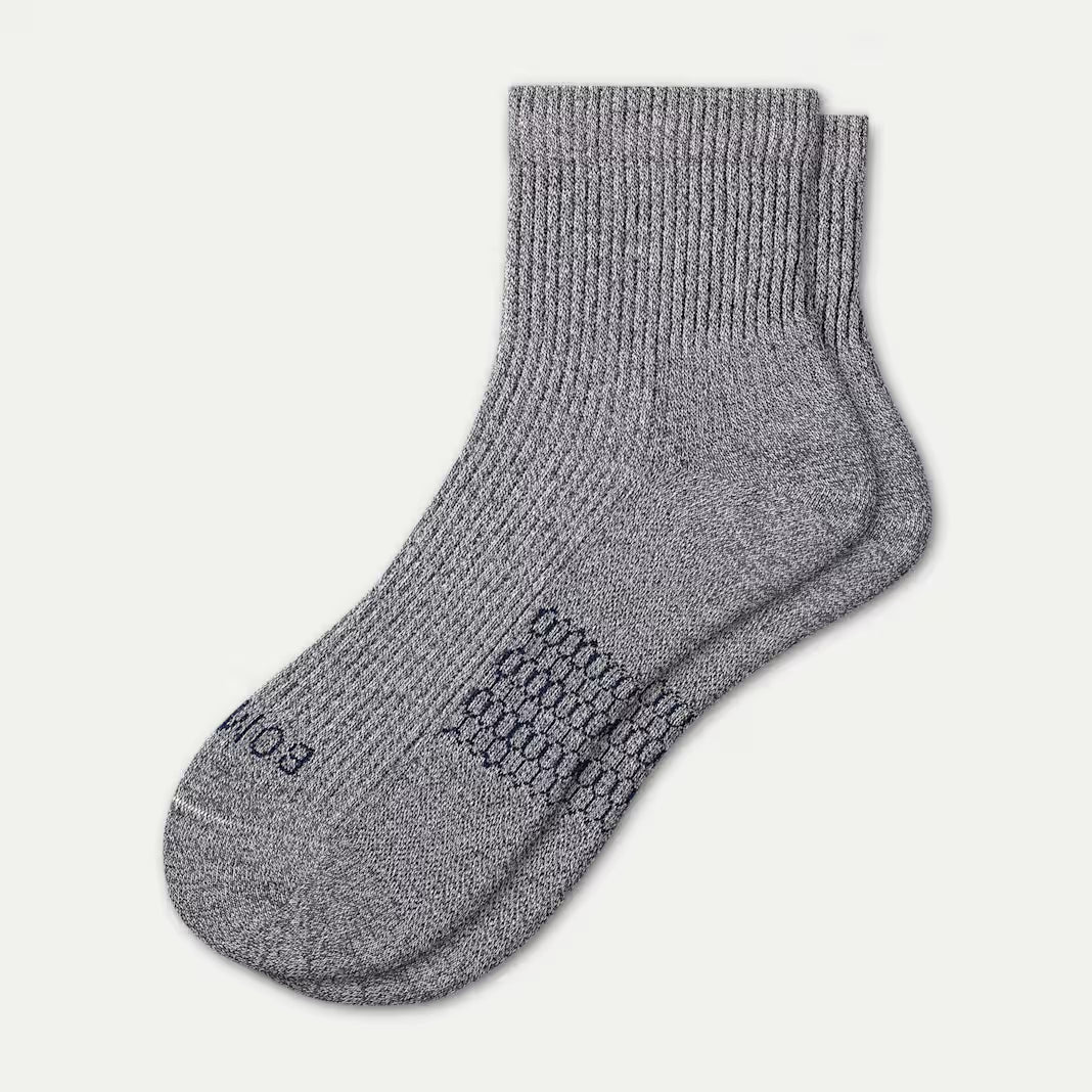 Bombas Women's Modern Rib Quarter Socks