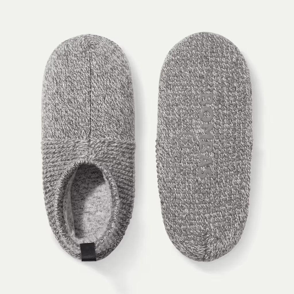 Women's Travel Compression Sock and Gripper Slipper 2-Pack