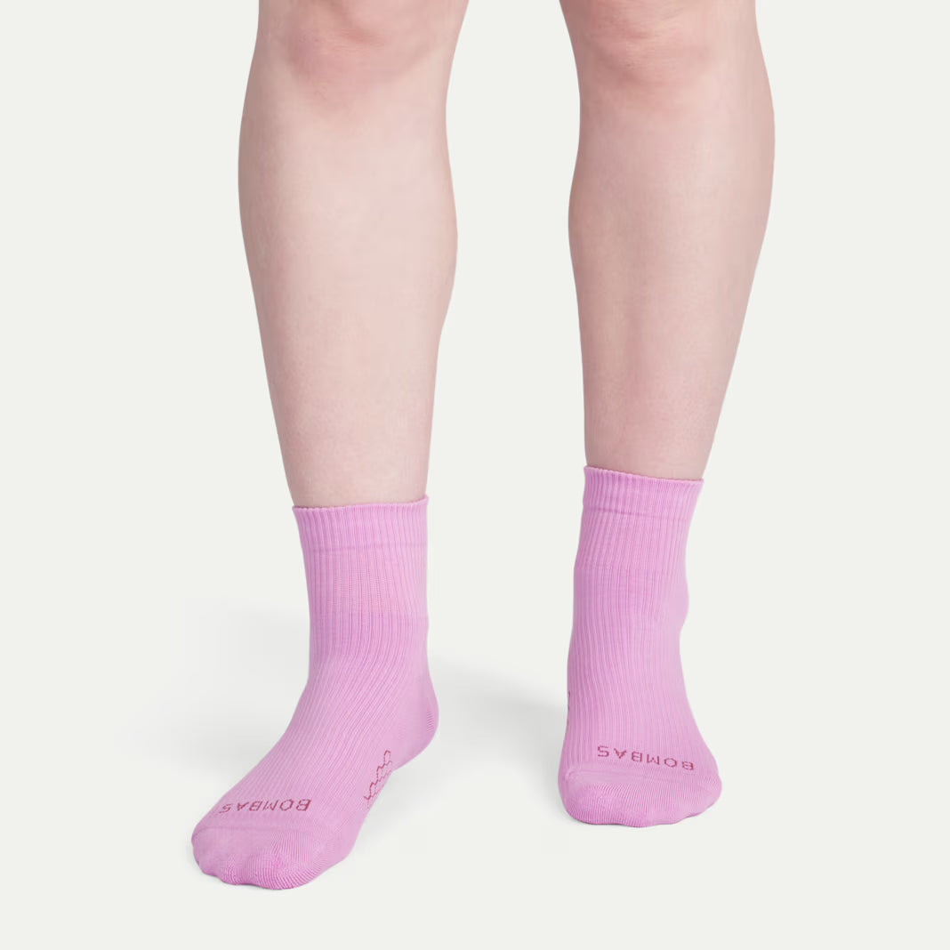 Women's Modern Rib Quarter Socks