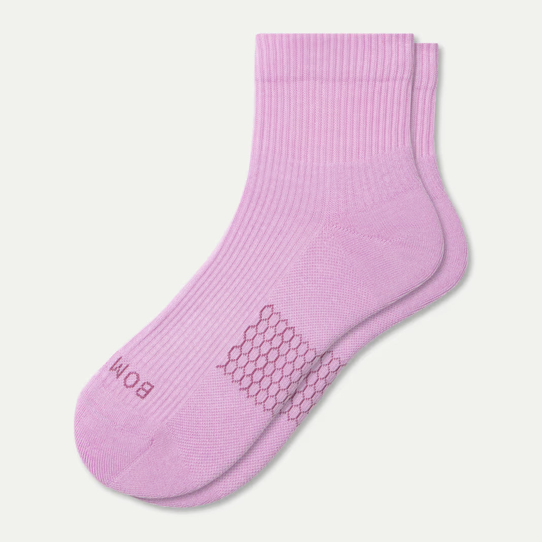 Bombas Women's Modern Rib Quarter Socks