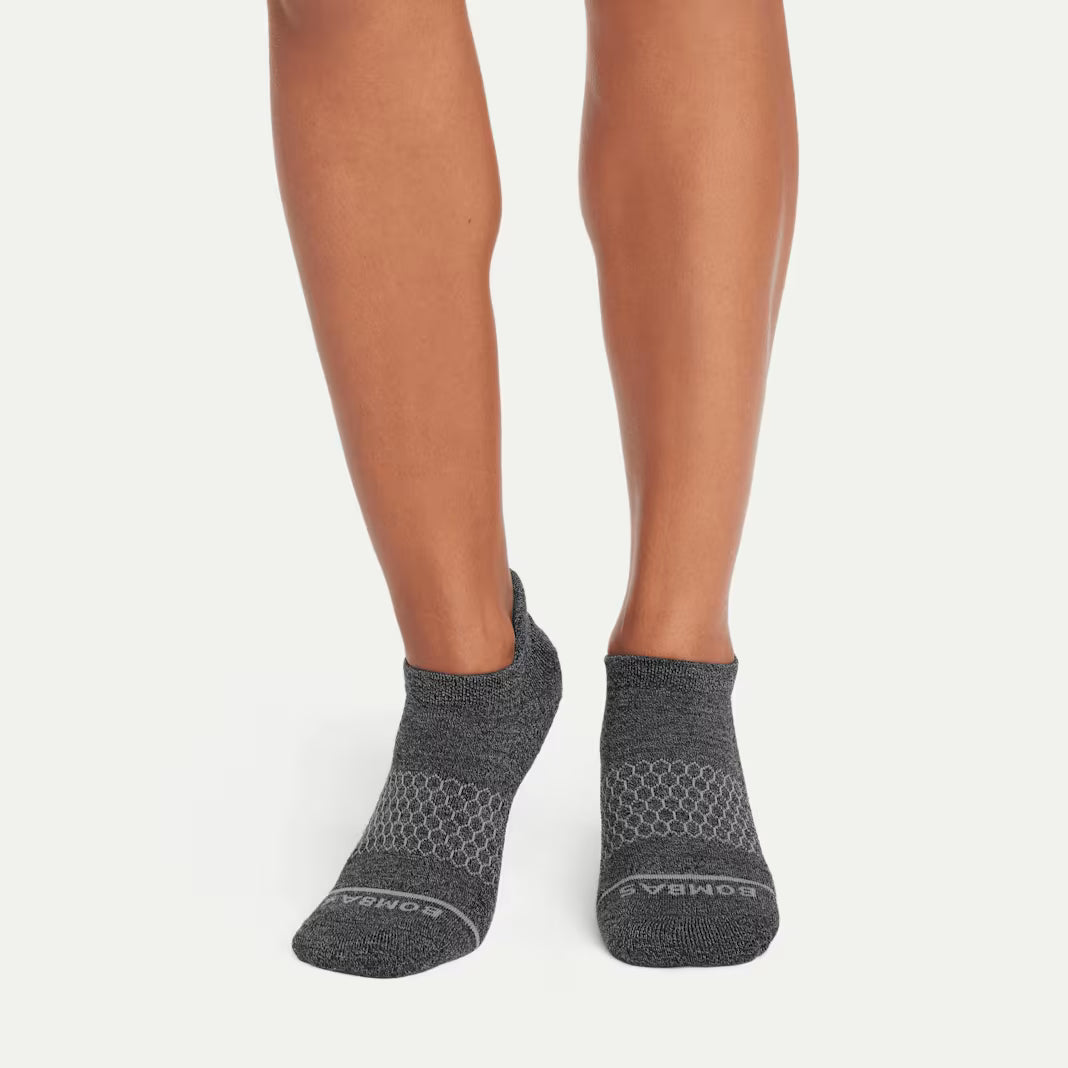 Men's Merino Wool Blend Ankle Sock 4-Pack
