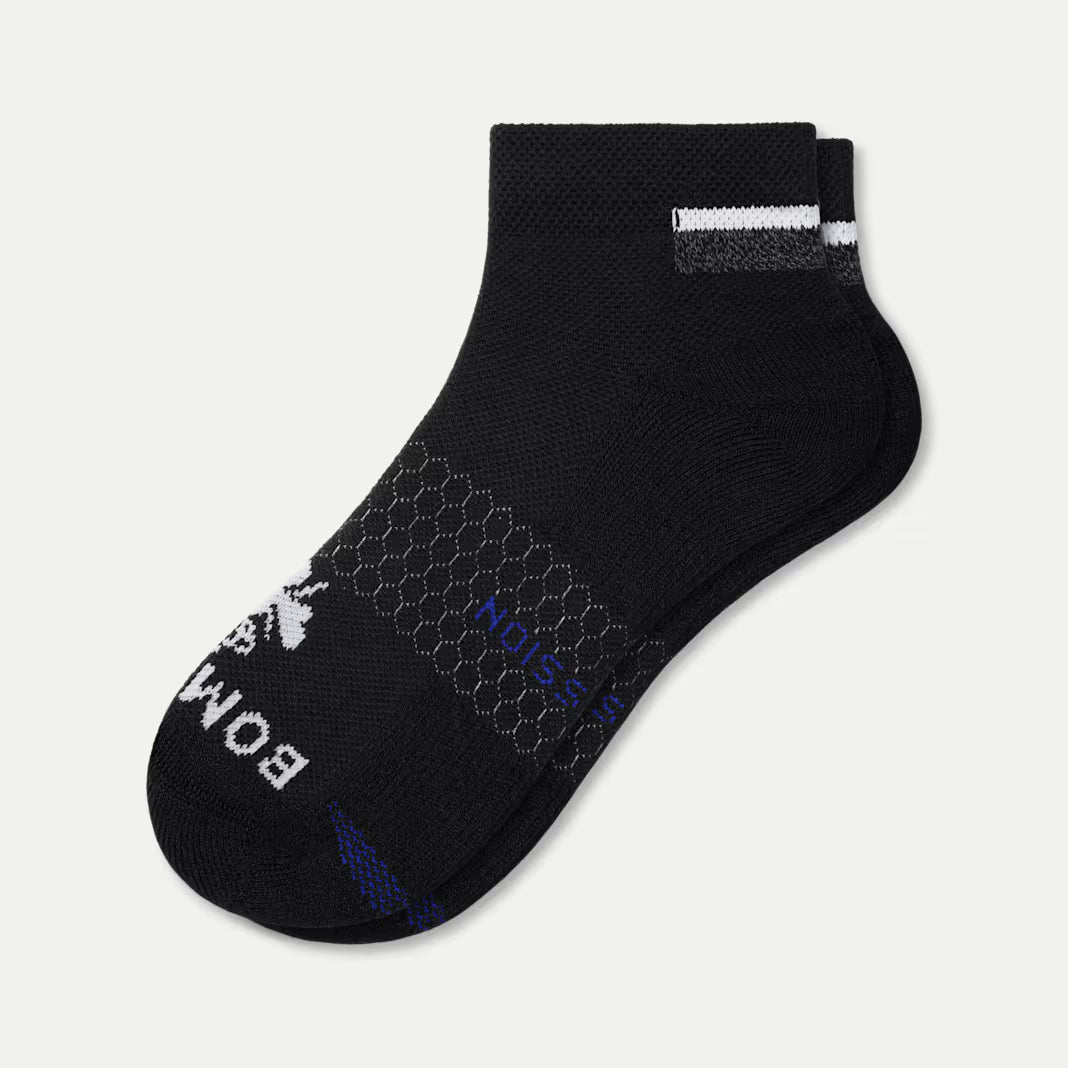 Bombas Women's Performance Compression Ankle Socks(Black)