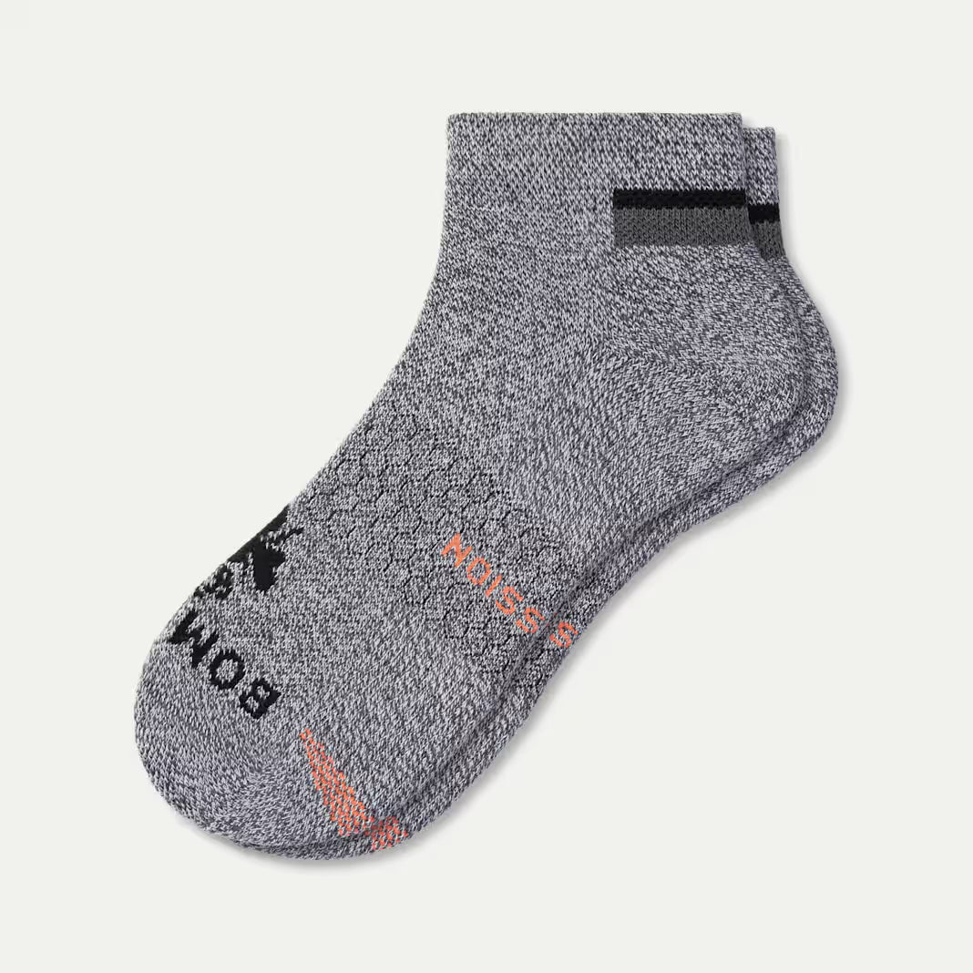 Bombas Women's Performance Compression Ankle Socks(charcoal)