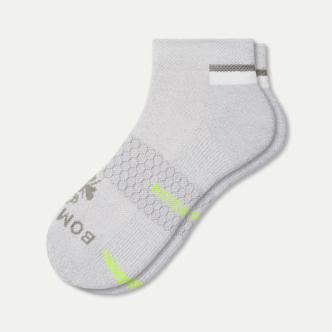 Bombas Women's Performance Compression Ankle Socks(light grey)