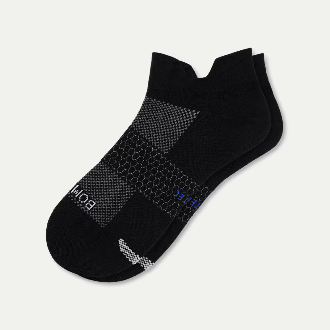 Bombas Women's UltraLite Sport Ankle Socks(black)