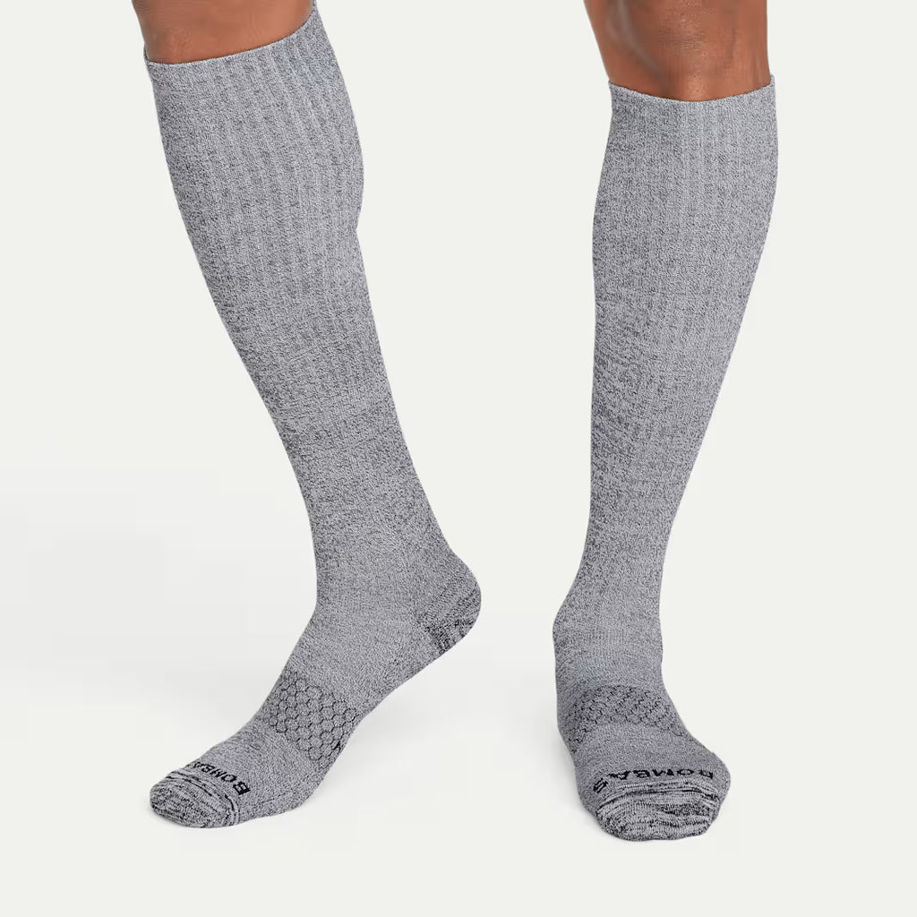 Men's Everyday Compression Knee High Socks (15-20mmHg)
