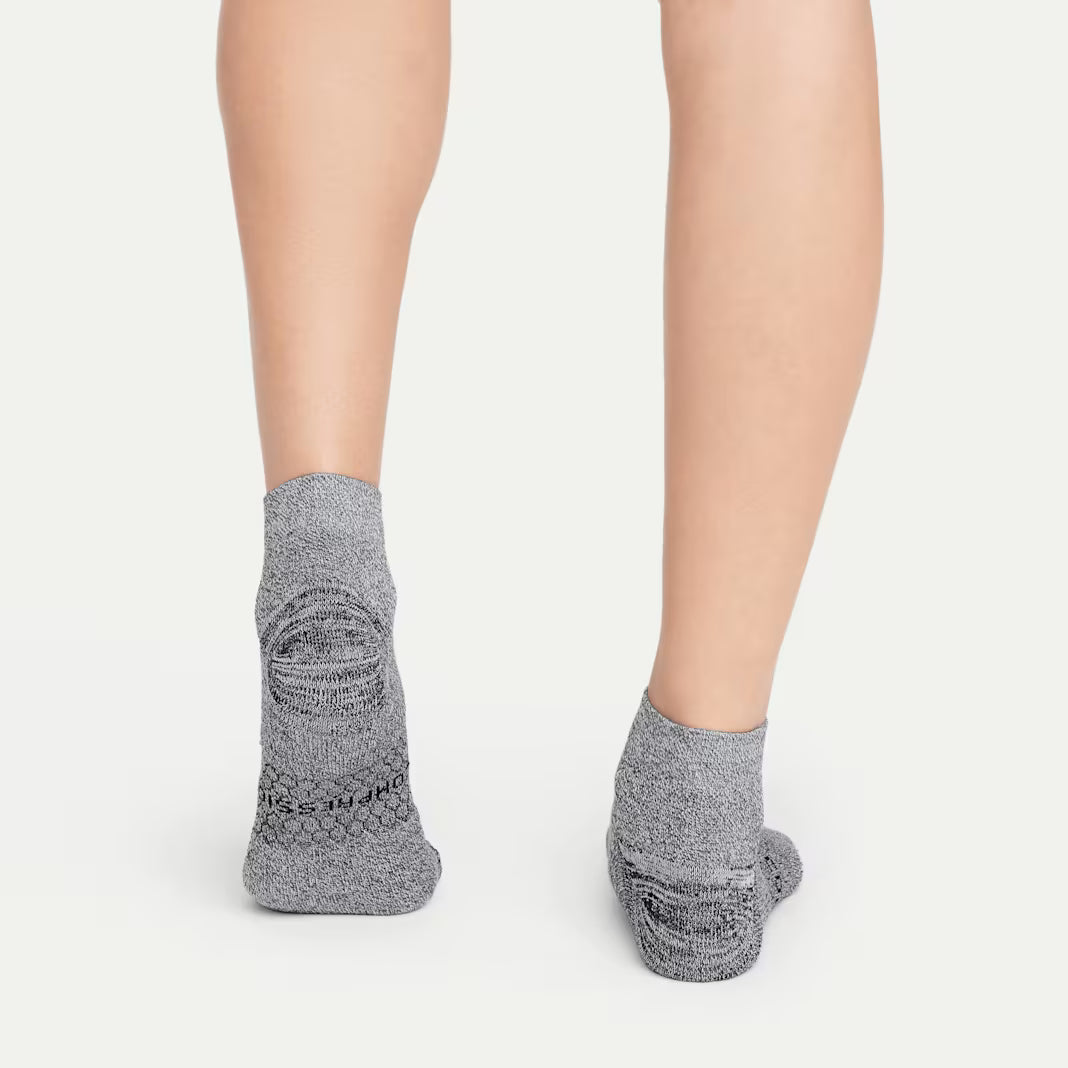 Bombas Women's Everyday Compression Ankle Socks(Harbor Grey)