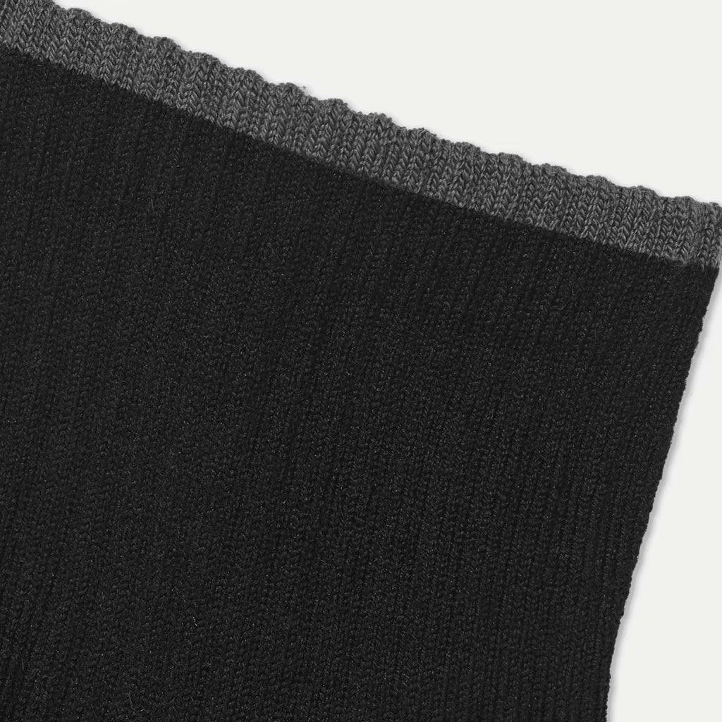Men's Merino Wool Blend Quarter Sock 4-Pack