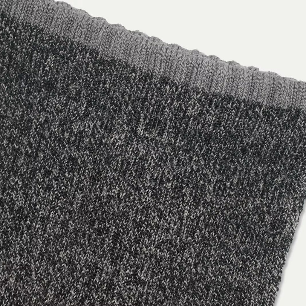 Men's Merino Wool Blend Quarter Sock 4-Pack