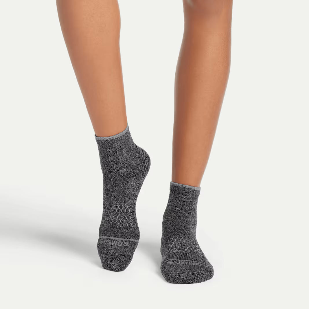 Bombas Women's Merino Wool Blend Quarter Socks