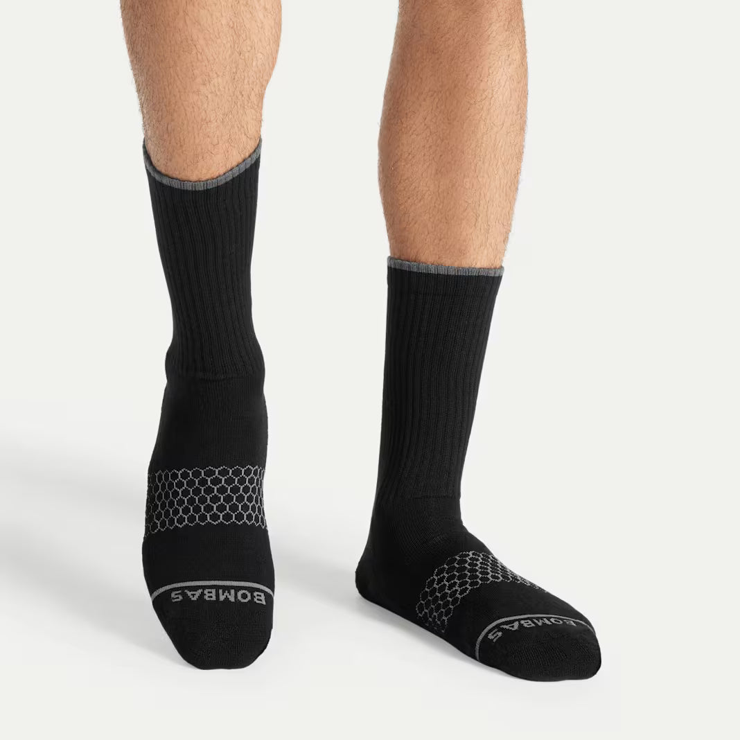 Bombas Men's Merino Wool Blend Calf Socks