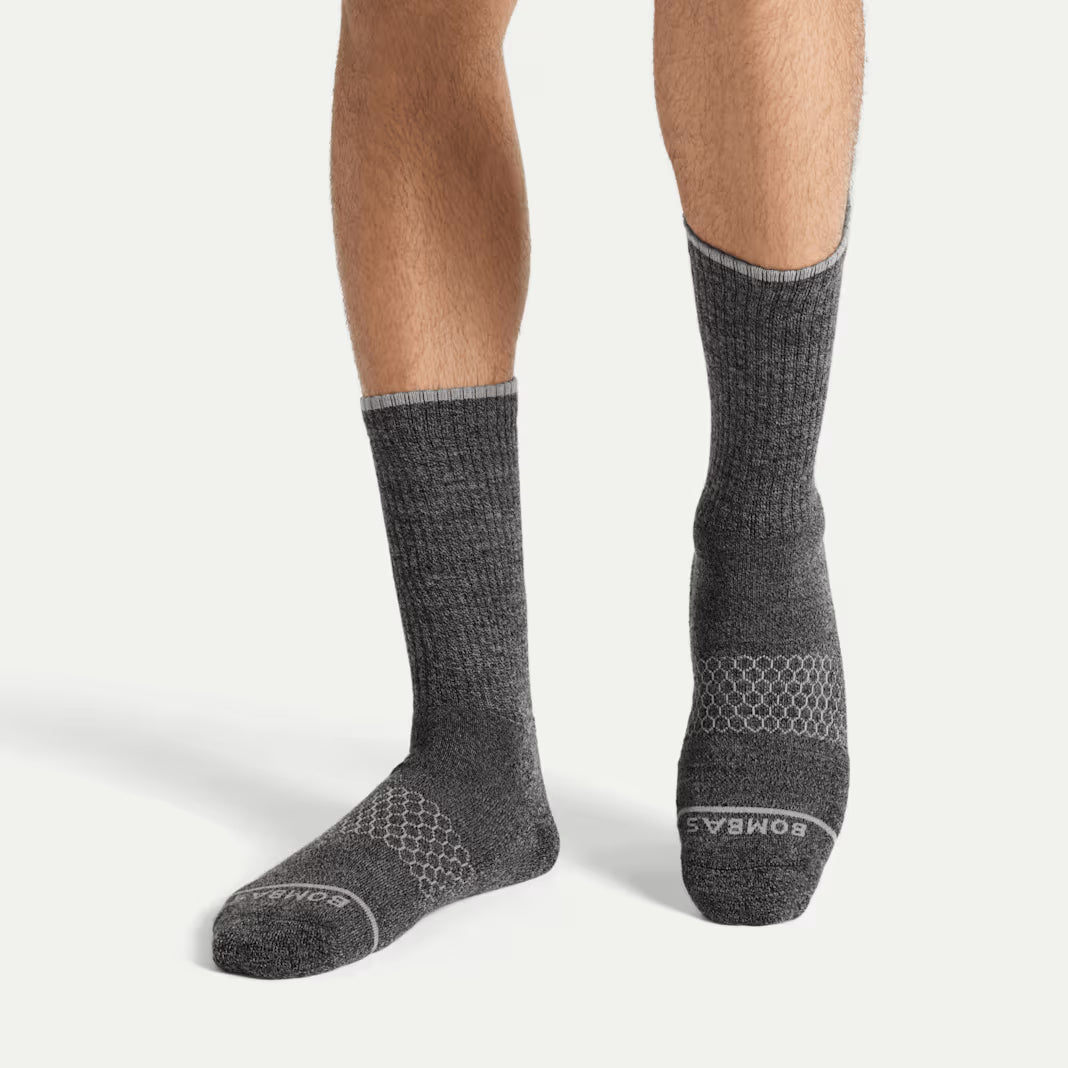 Bombas Men's Merino Wool Blend Calf Socks