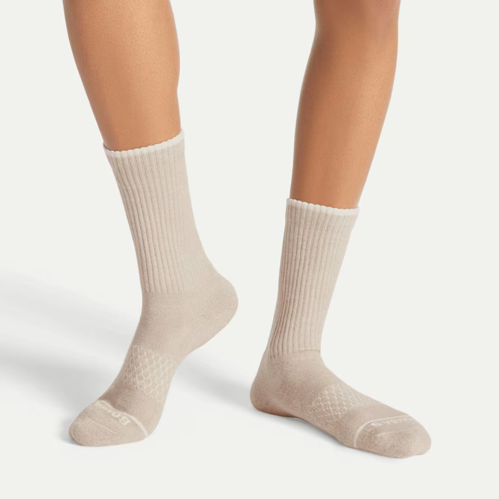 Men's Merino Wool Blend Calf Sock 4-Pack