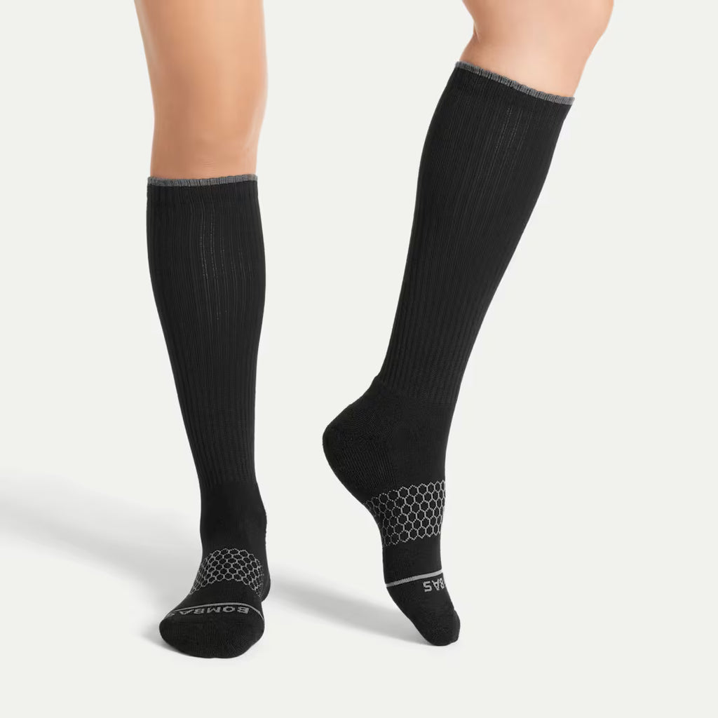 Women's Merino Wool Blend Knee-High Sock 4-Pack