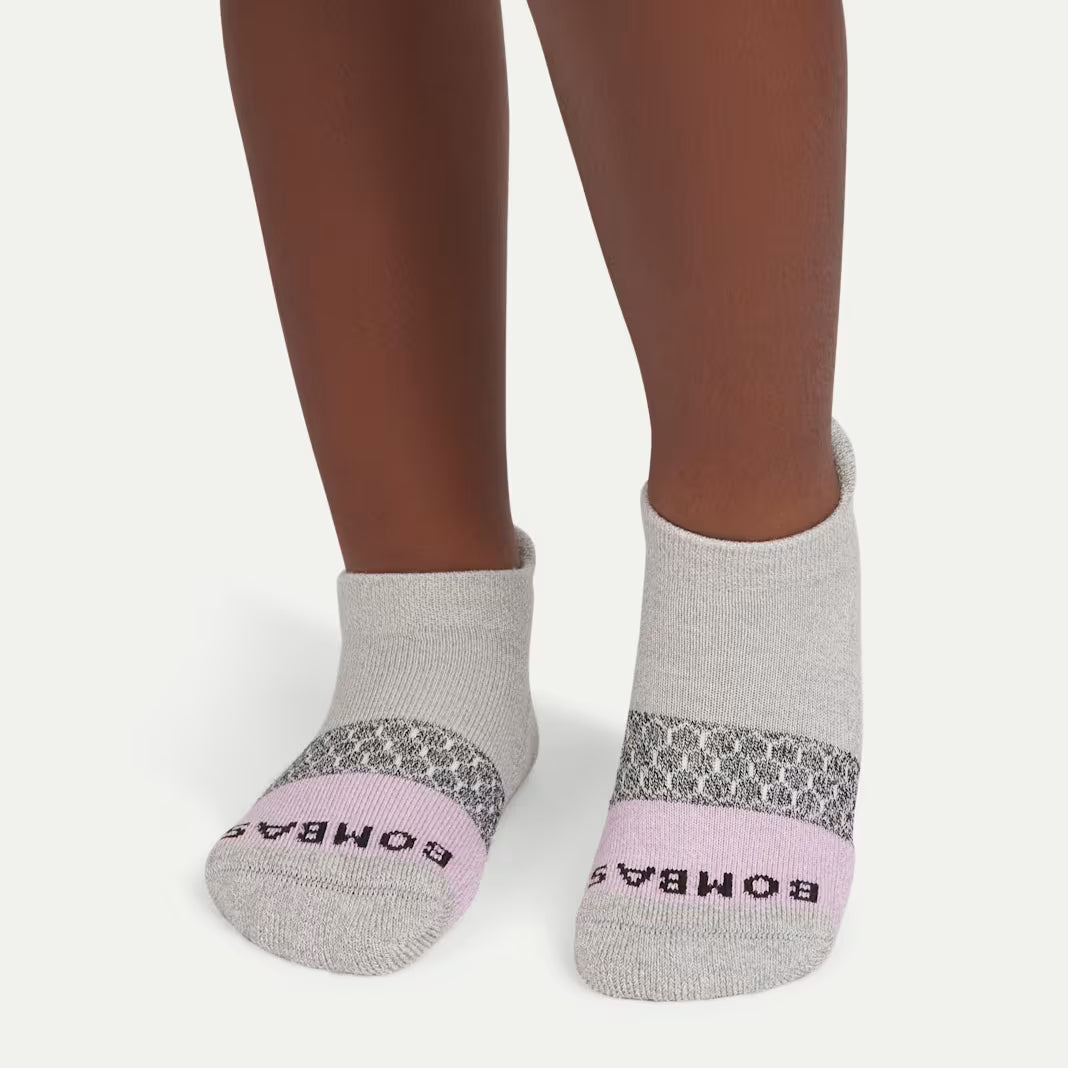 Junior Tri-Block Ankle Sock 6-Pack