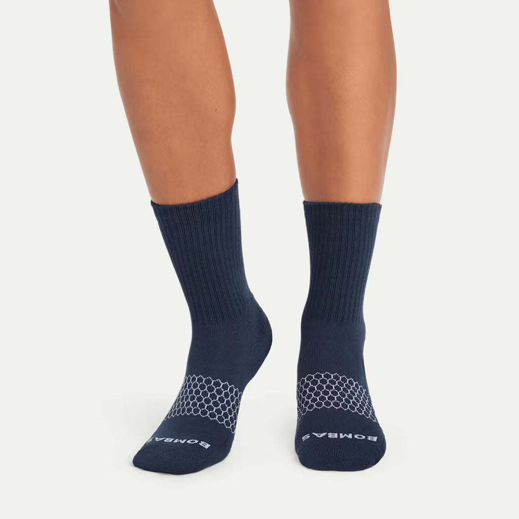 Men's Solids Half Calf Sock 4-Pack