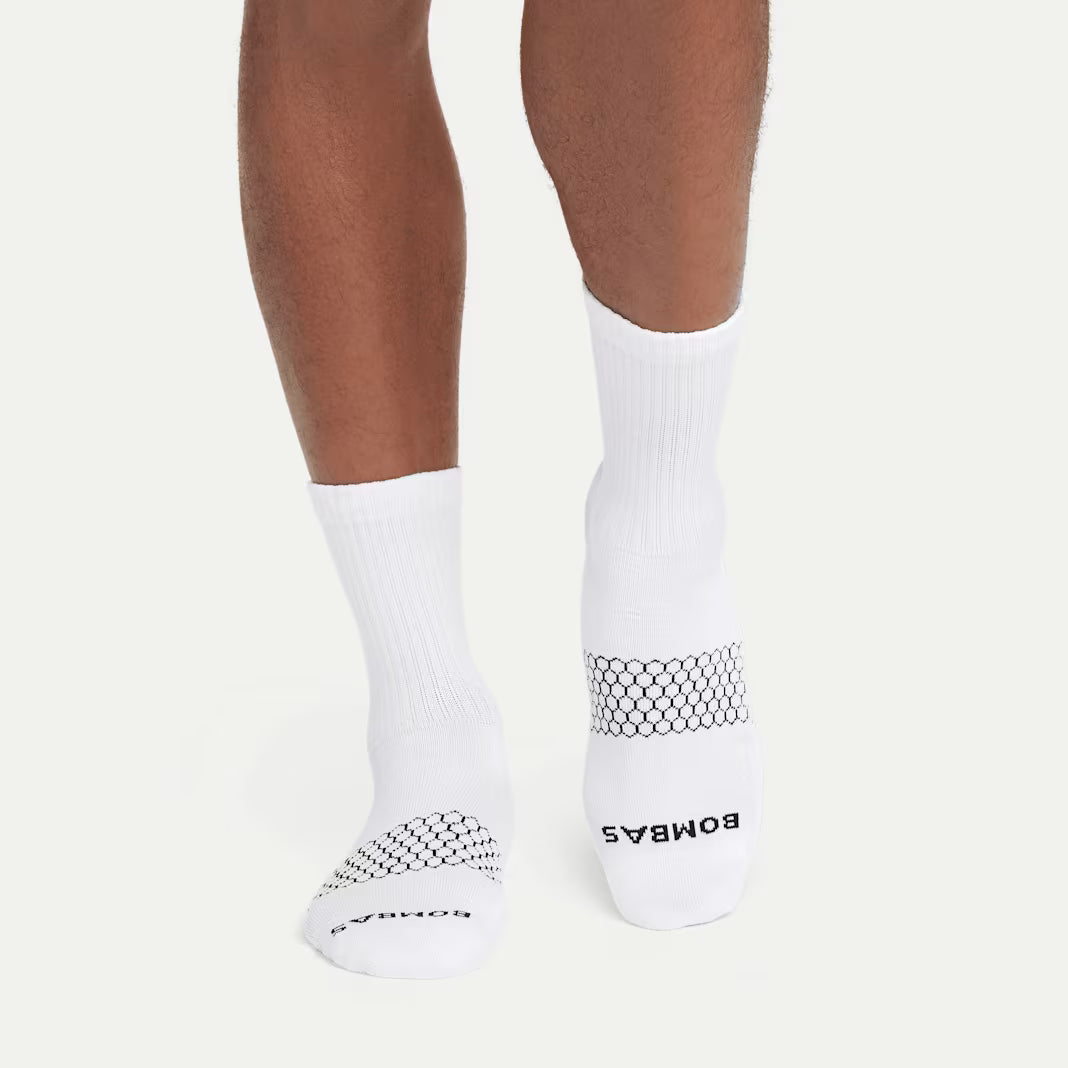 Men's Solids Half Calf Socks