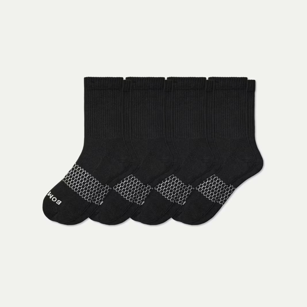 Women's Solids Half Calf Sock 4-Pack