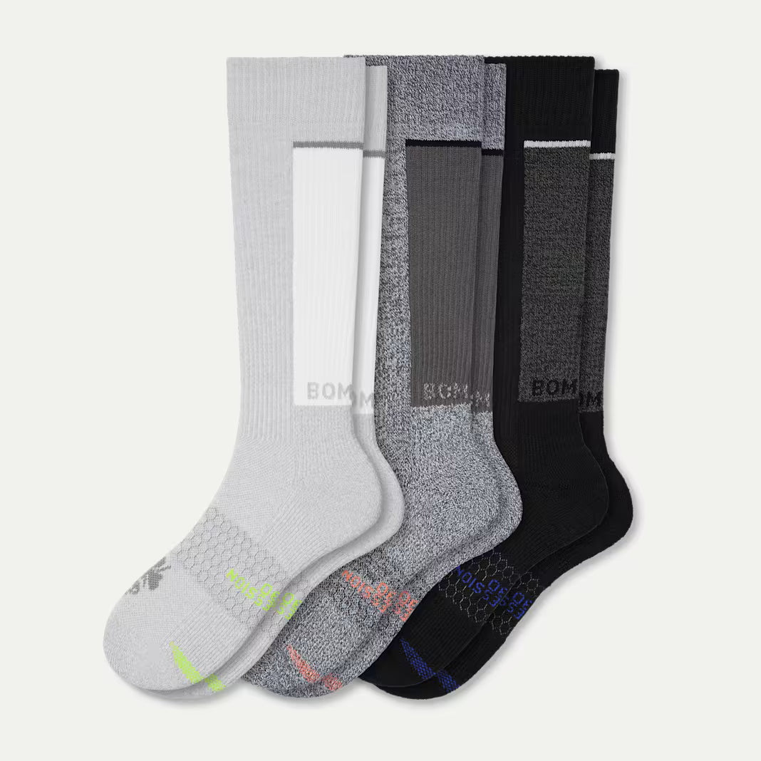 Women's Performance Compression Knee High Sock 3-Pack (20-30mmHg)