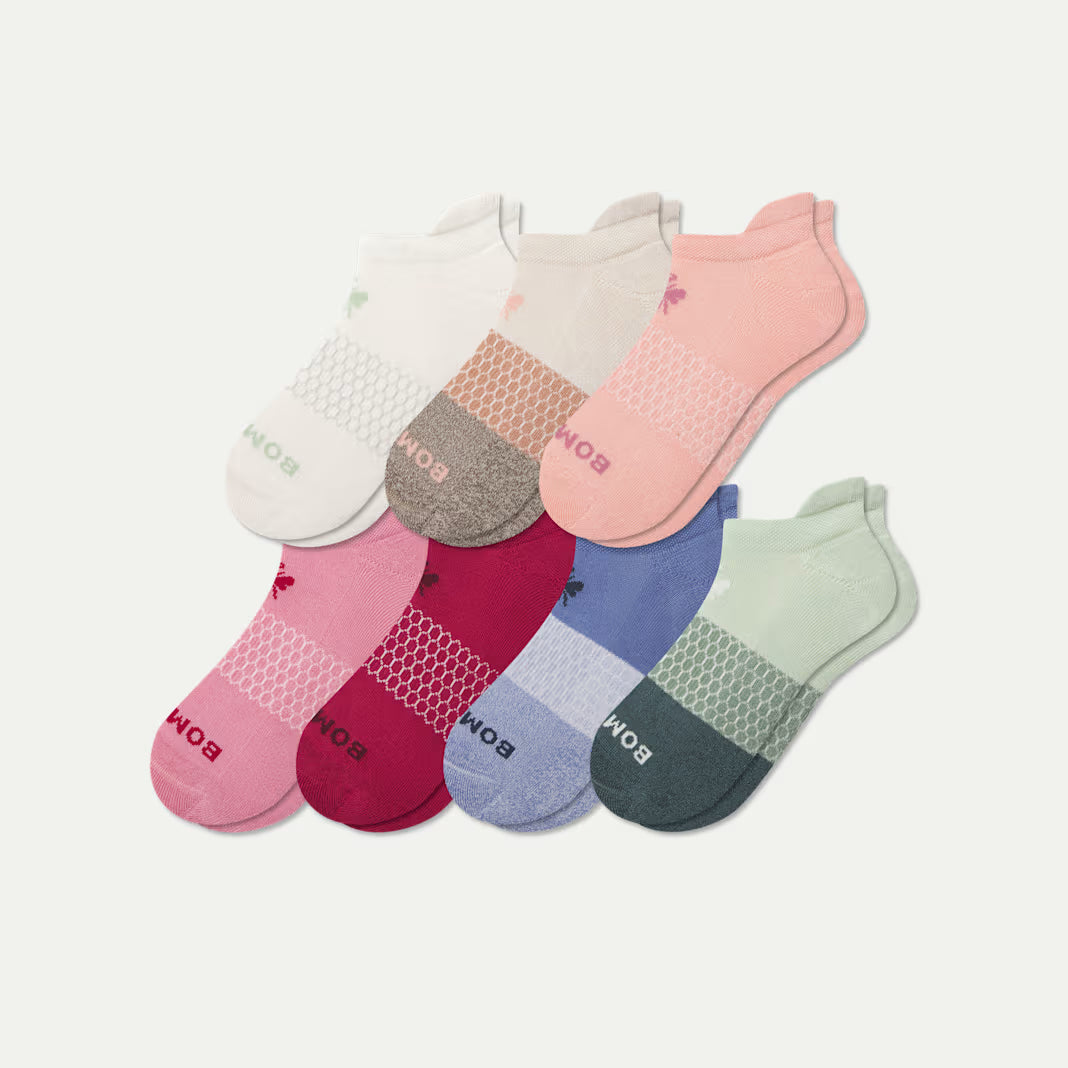 Bombas Women's Ankle Sock Blind Box (7 pairs)