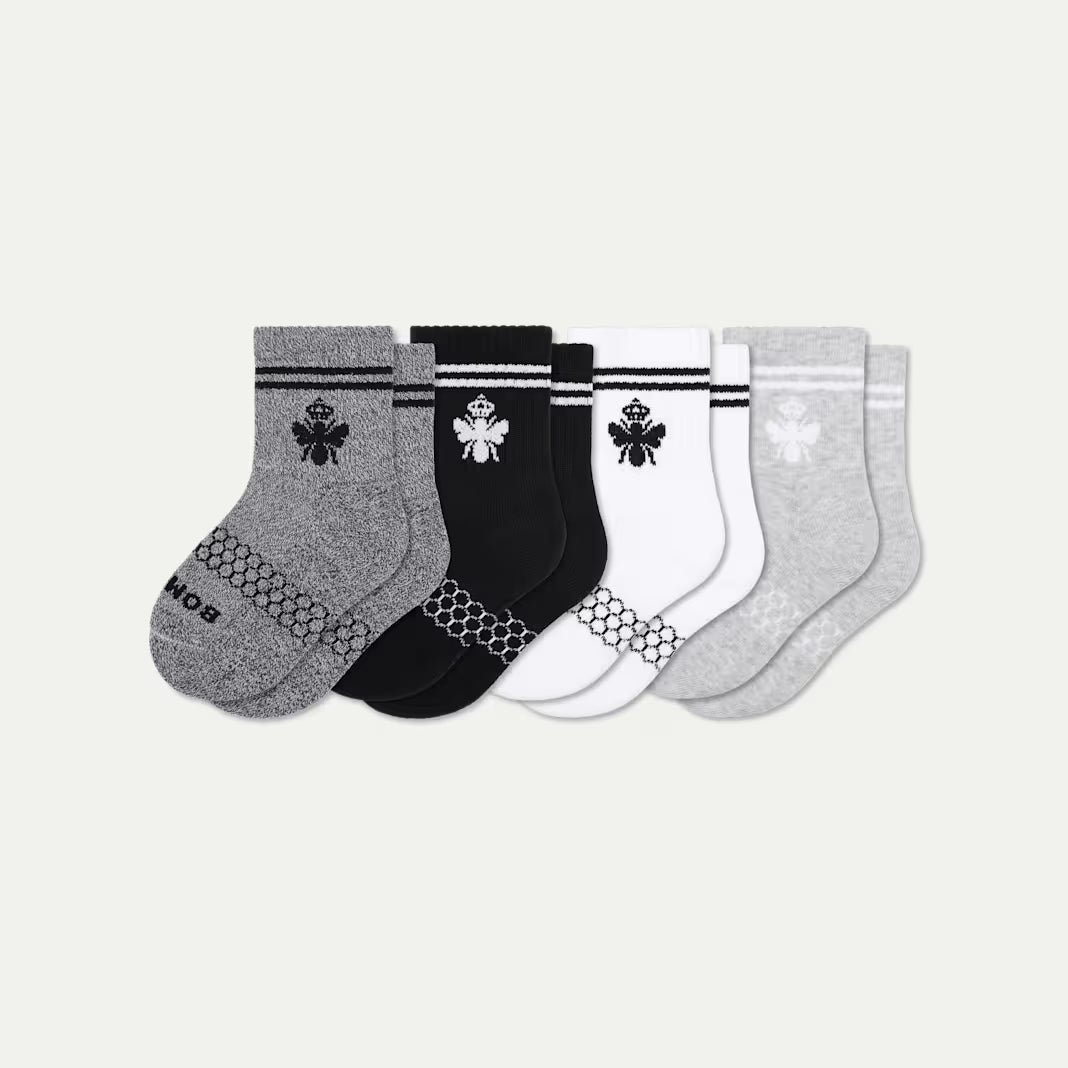 Bombas Junior Originals Calf Sock 4-Pack