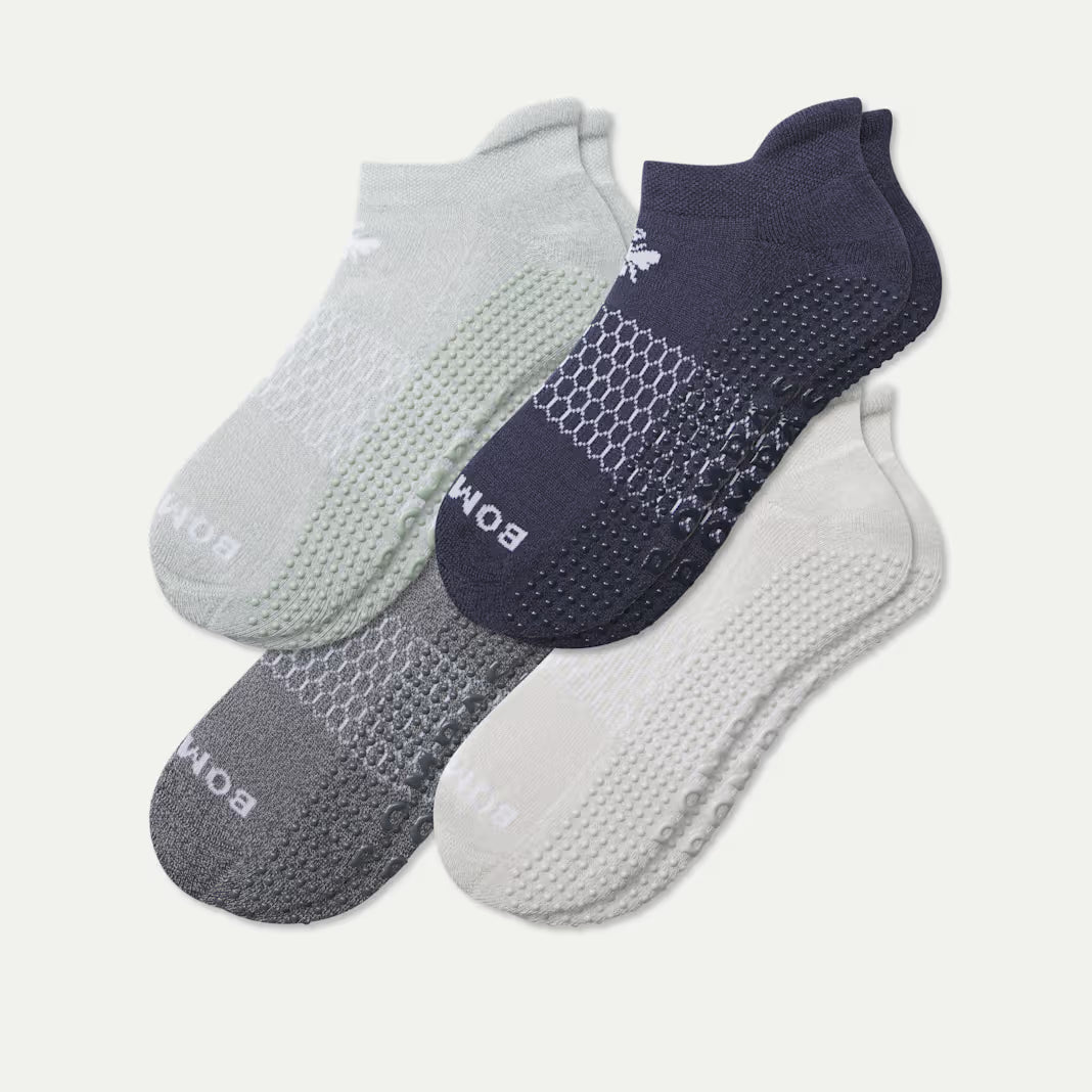 Men's Gripper Ankle Sock 4-Pack