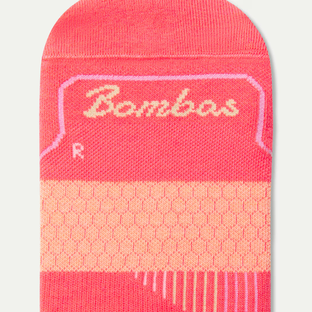 Women's Run Ankle Socks(Neon Hot Pink)