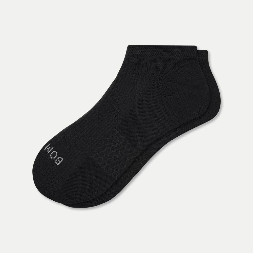 Women's Modern Rib Ankle Socks(black)