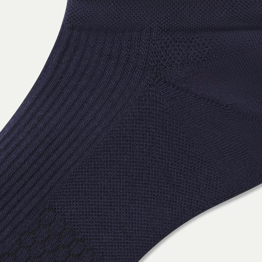 Bombas Women's Modern Rib Ankle Socks(midnight navy)