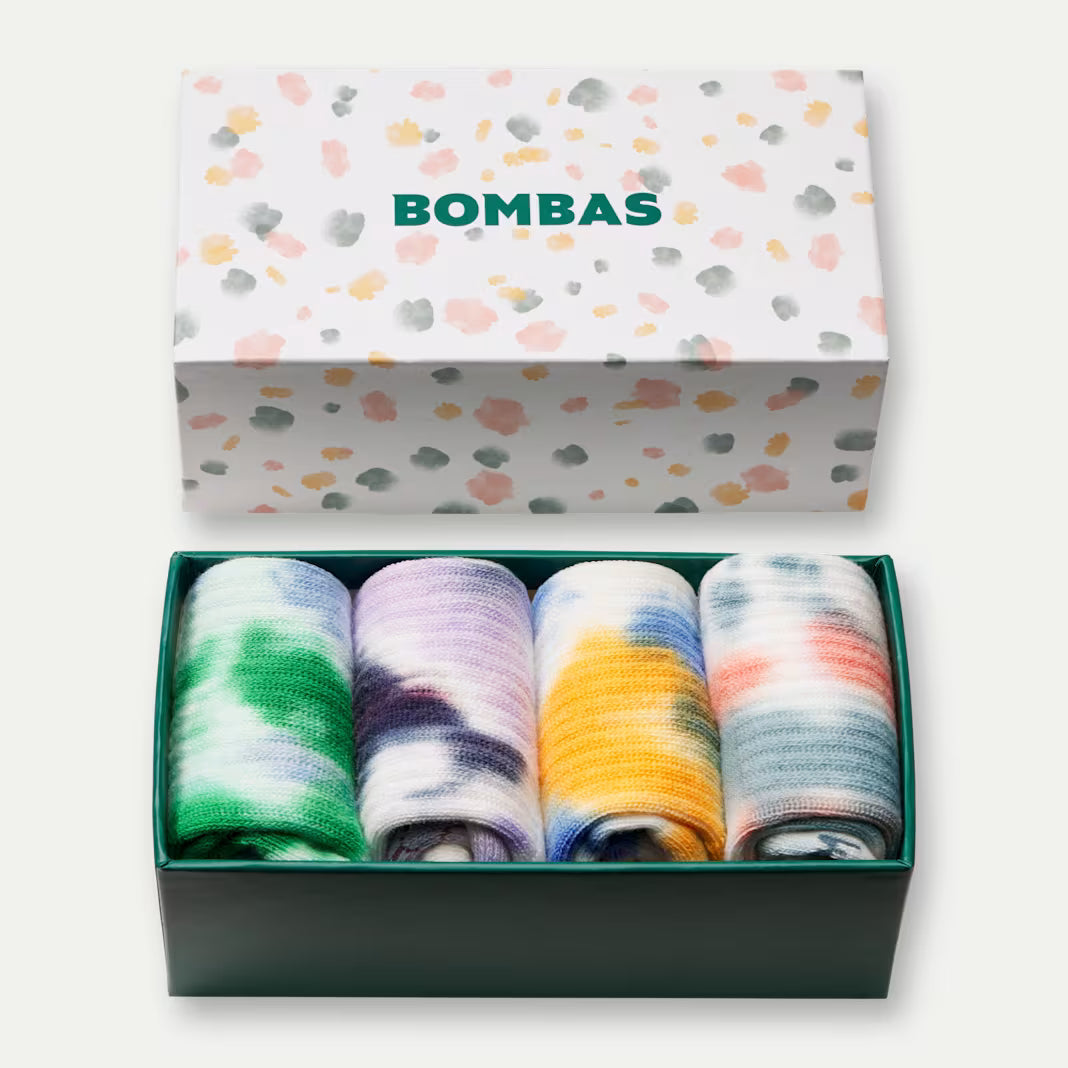 Junior Celebration Calf Sock 4-Pack Gift Box