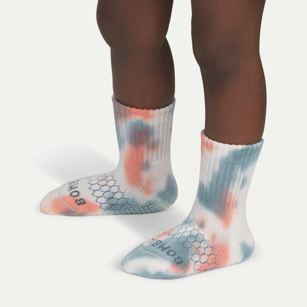 Toddler Celebration Gripper Calf Sock 4-Pack Gift Box