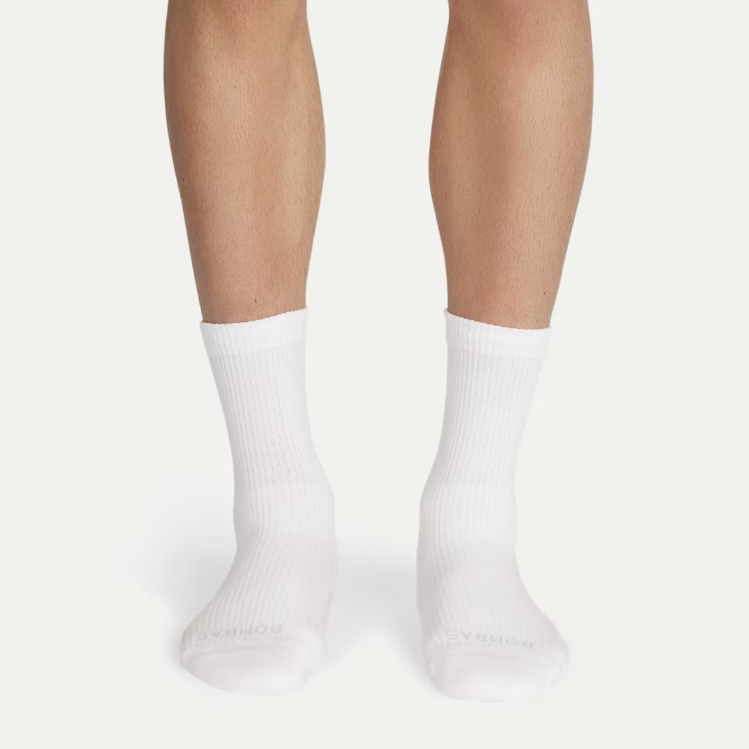 Bombas Men's Modern Rib Half Calf Socks