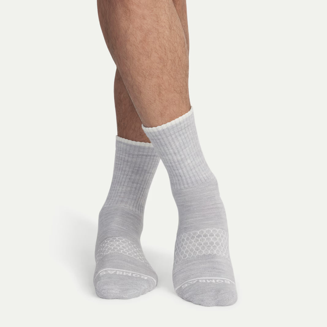 Bombas Men's Merino Wool Blend Half Calf Socks