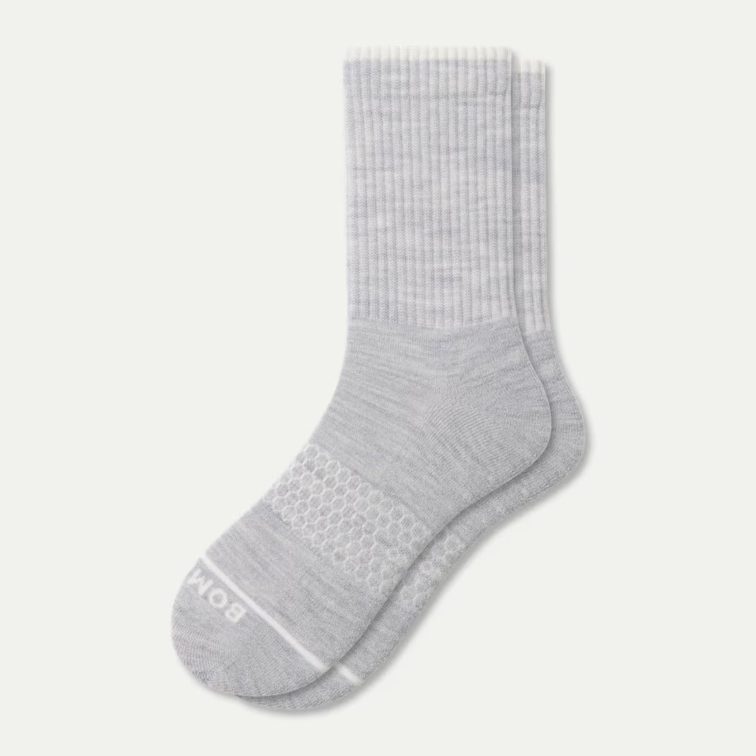 Bombas Men's Merino Wool Blend Half Calf Socks