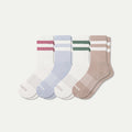 Women's Vintage Stripes Half Calf Sock 4-Pack