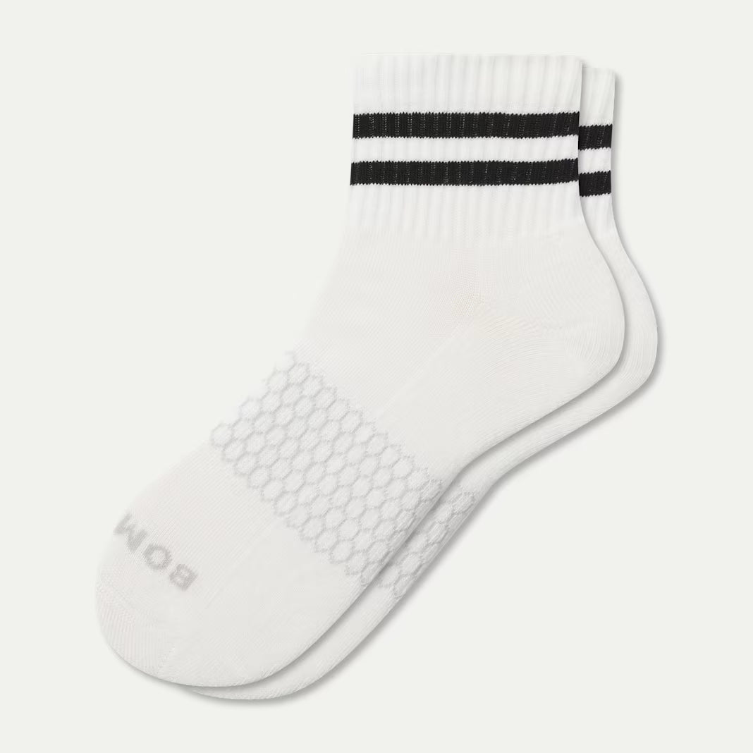 Bombas Women's Vintage Stripes Quarter Socks