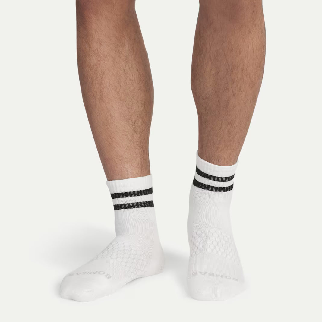Men's Vintage Stripes Quarter Socks