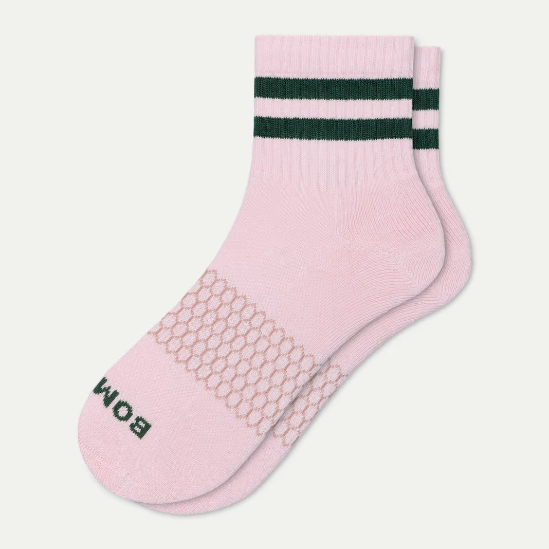 Bombas Women's Vintage Stripes Quarter Socks