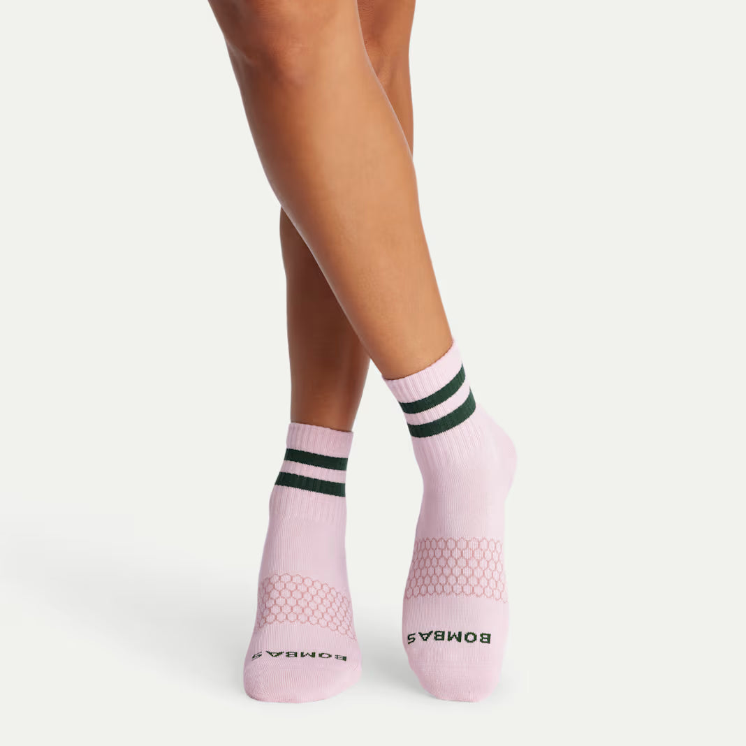 Women's Vintage Stripes Quarter Socks