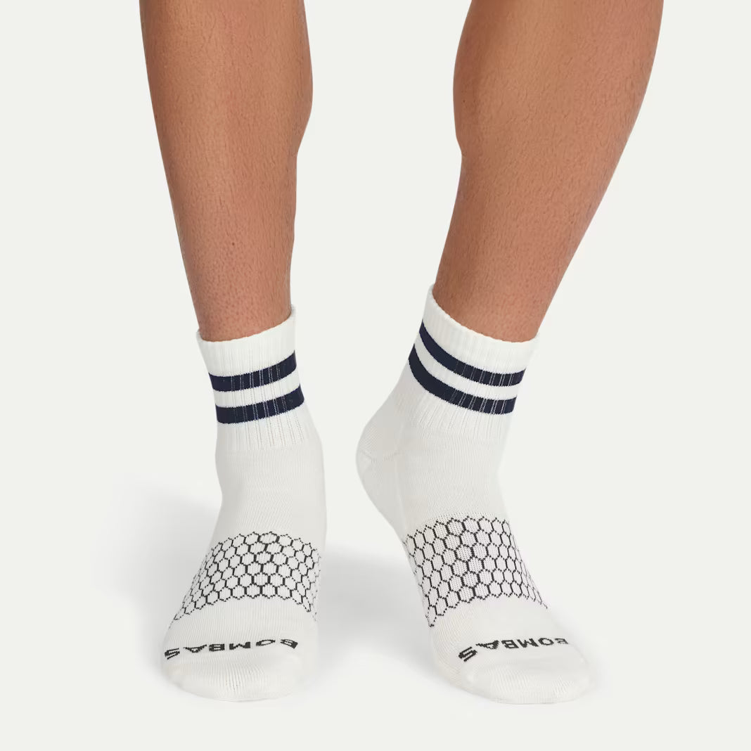 Men's Vintage Stripes Quarter Socks