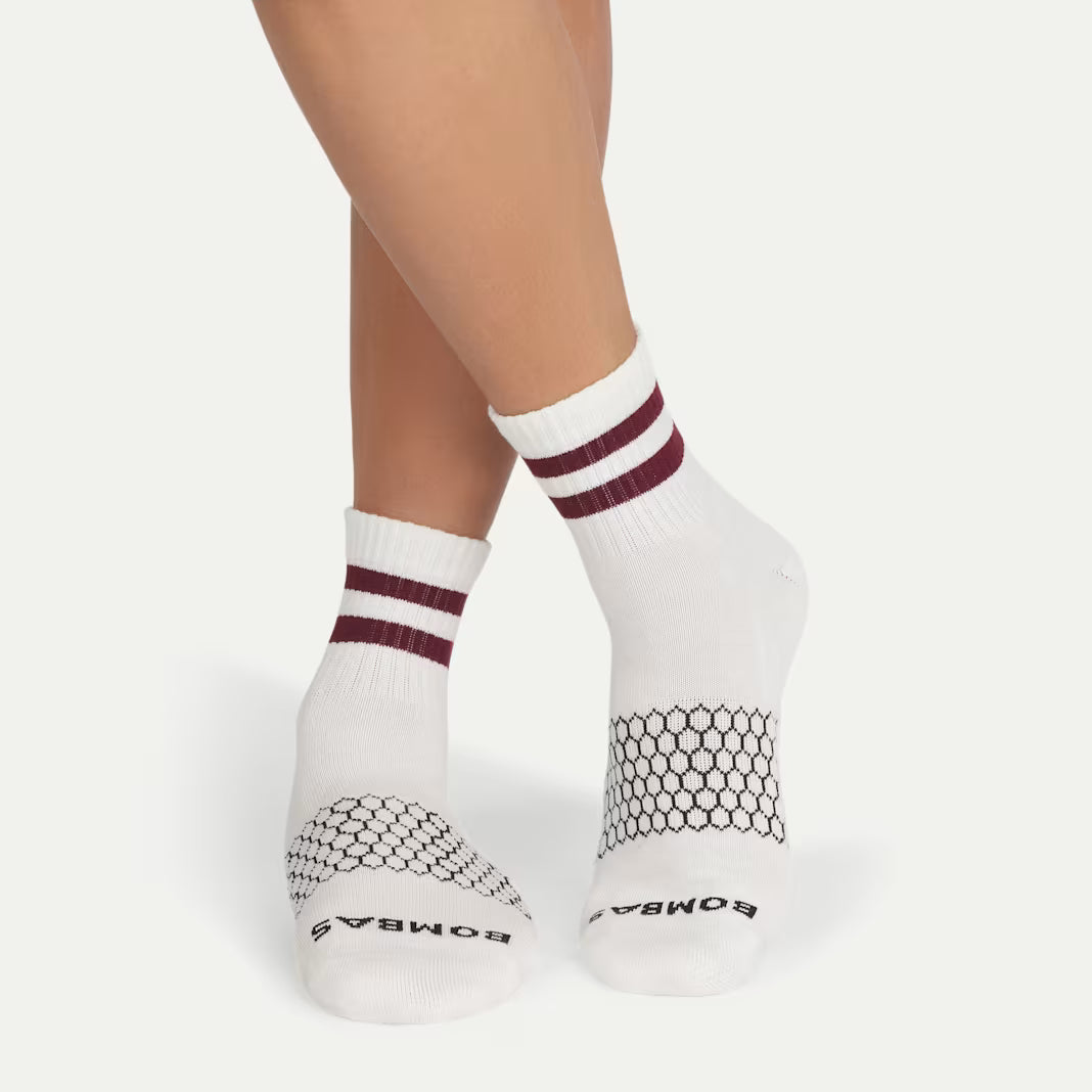 Men's Vintage Stripes Quarter Socks