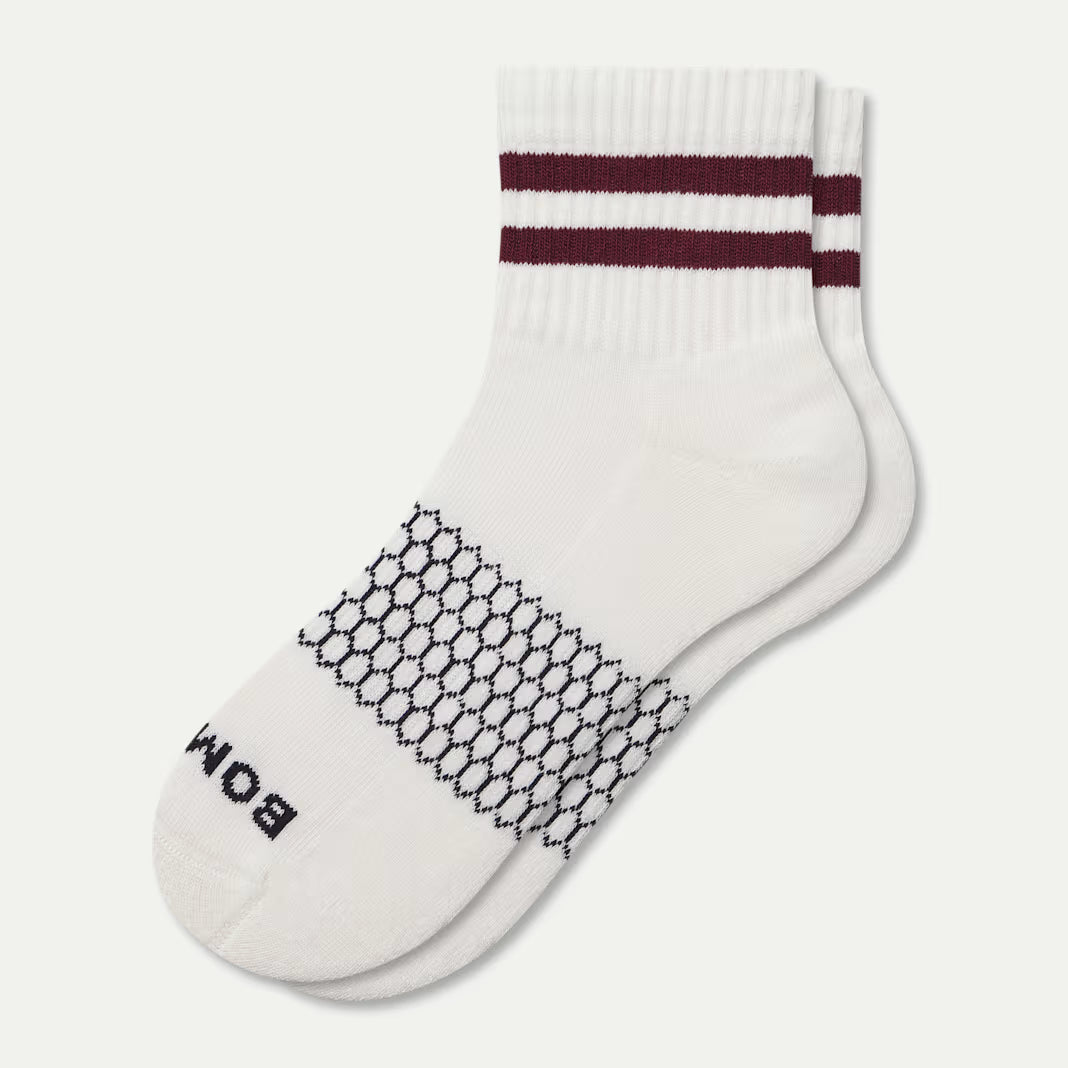 Bombas Women's Vintage Stripes Quarter Socks