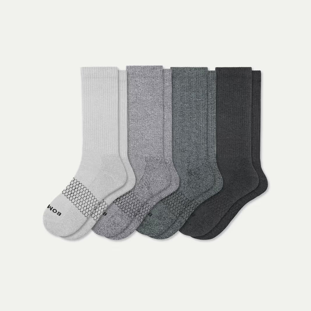 Men's Marl Calf Sock 4-Pack
