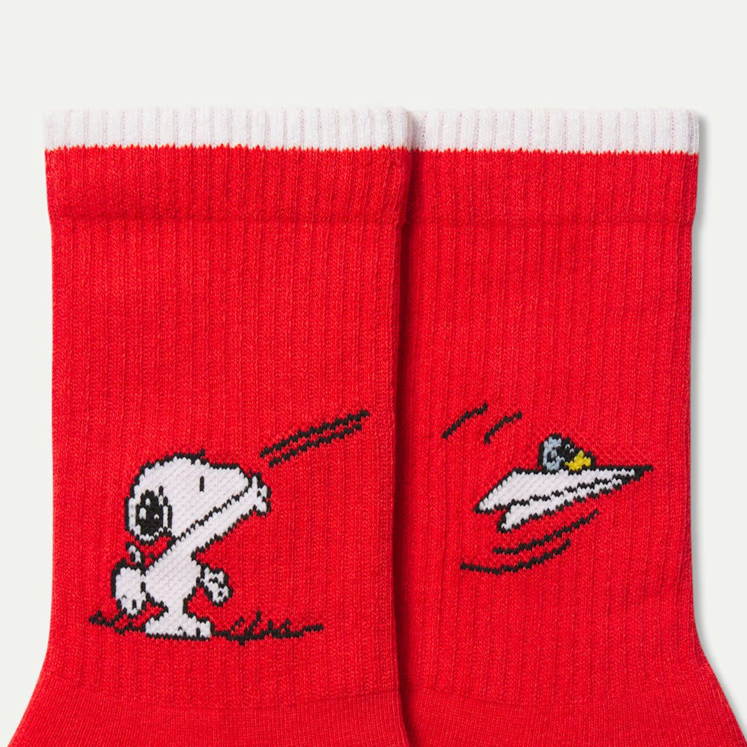 Bombas Peanuts x Bombas: Youth Calf Sock 4-Pack Gift Box
