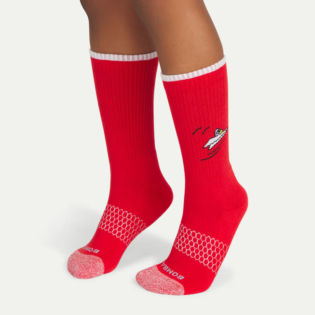 Bombas Peanuts x Bombas: Youth Calf Sock 4-Pack Gift Box