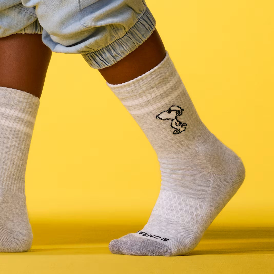 Bombas Peanuts x Bombas: Youth Calf Sock 4-Pack Gift Box