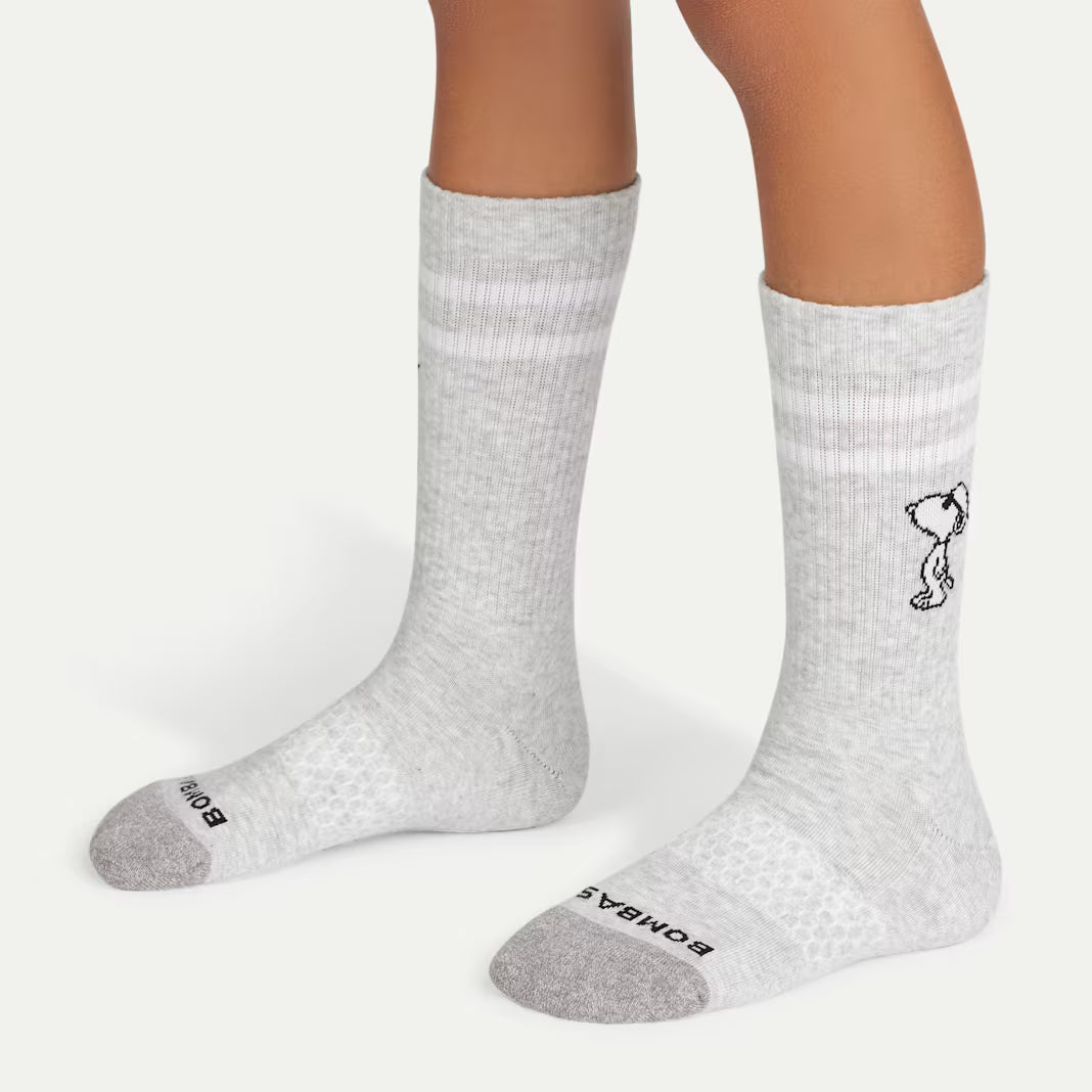 Bombas Peanuts x Bombas: Youth Calf Sock 4-Pack Gift Box
