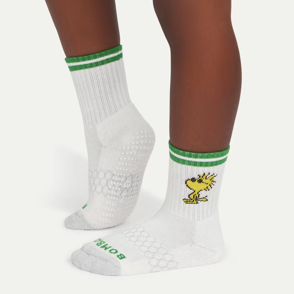 Peanuts x Bombas: Junior Gripper Calf Sock 4-Pack Gift Box
